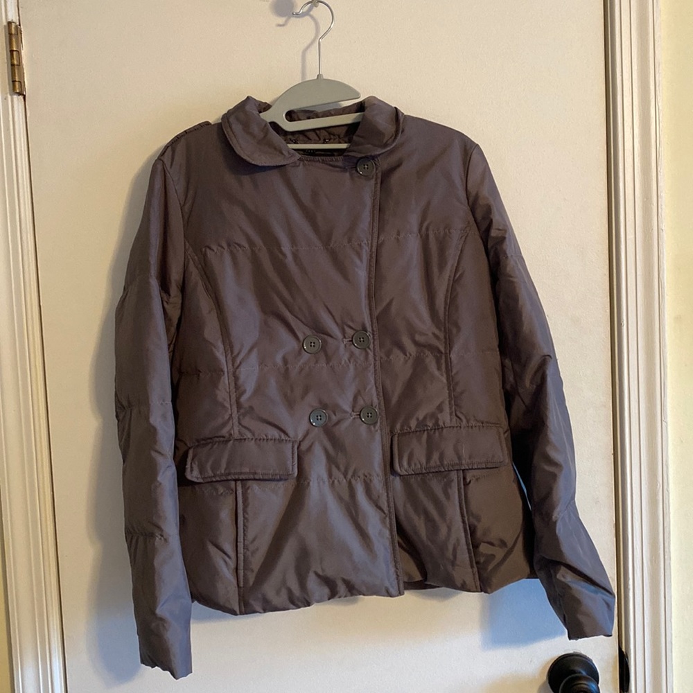 Banana republic puffer coat